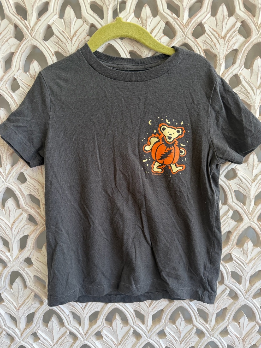 Old Navy Grateful Dead Halloween Dancing Bear Tee Kids XS 5